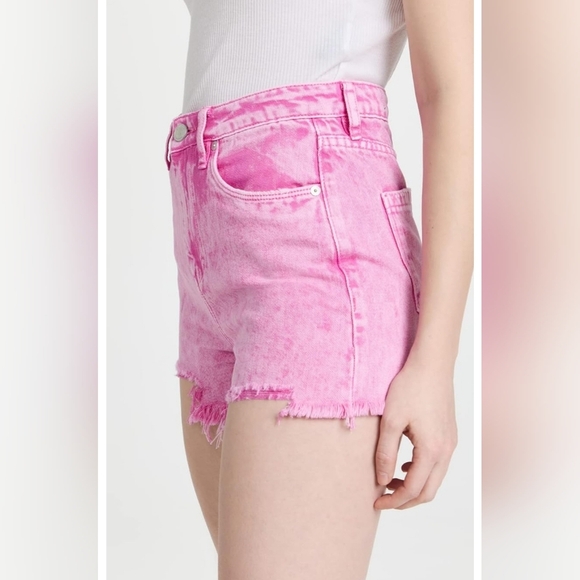 BlankNYC, The Reeve, High Rise Short, In Flamingo, Size 27 - Picture 11 of 12